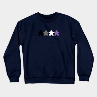 Asexual Meeples Crewneck Sweatshirt